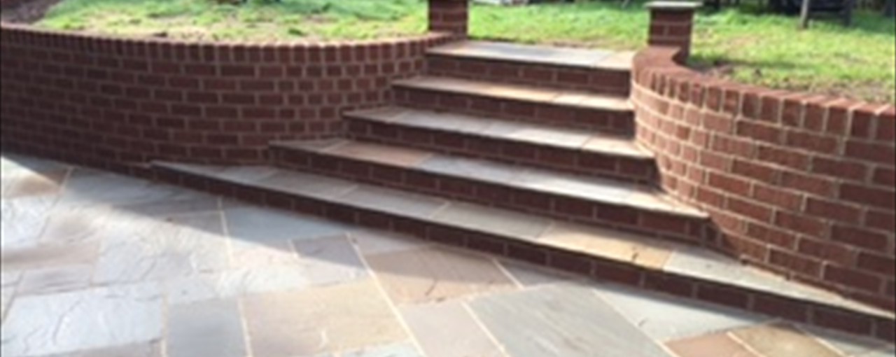 Garden Steps Built