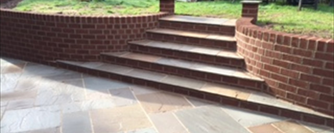 Garden Steps Built